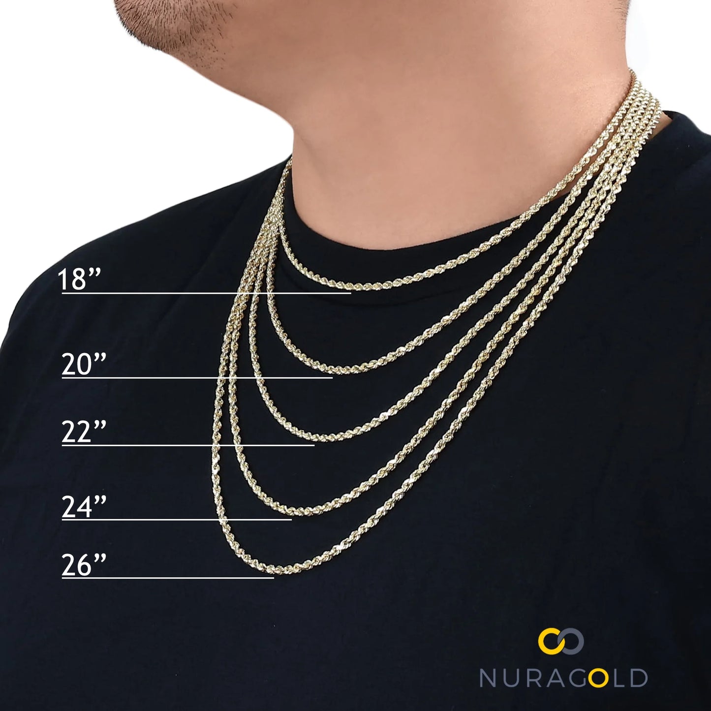 10K Yellow Gold Miami Cuban Link Chain Necklace, 13mm Thickness, Available in 20"-30", Italian Craftsmanship for Men